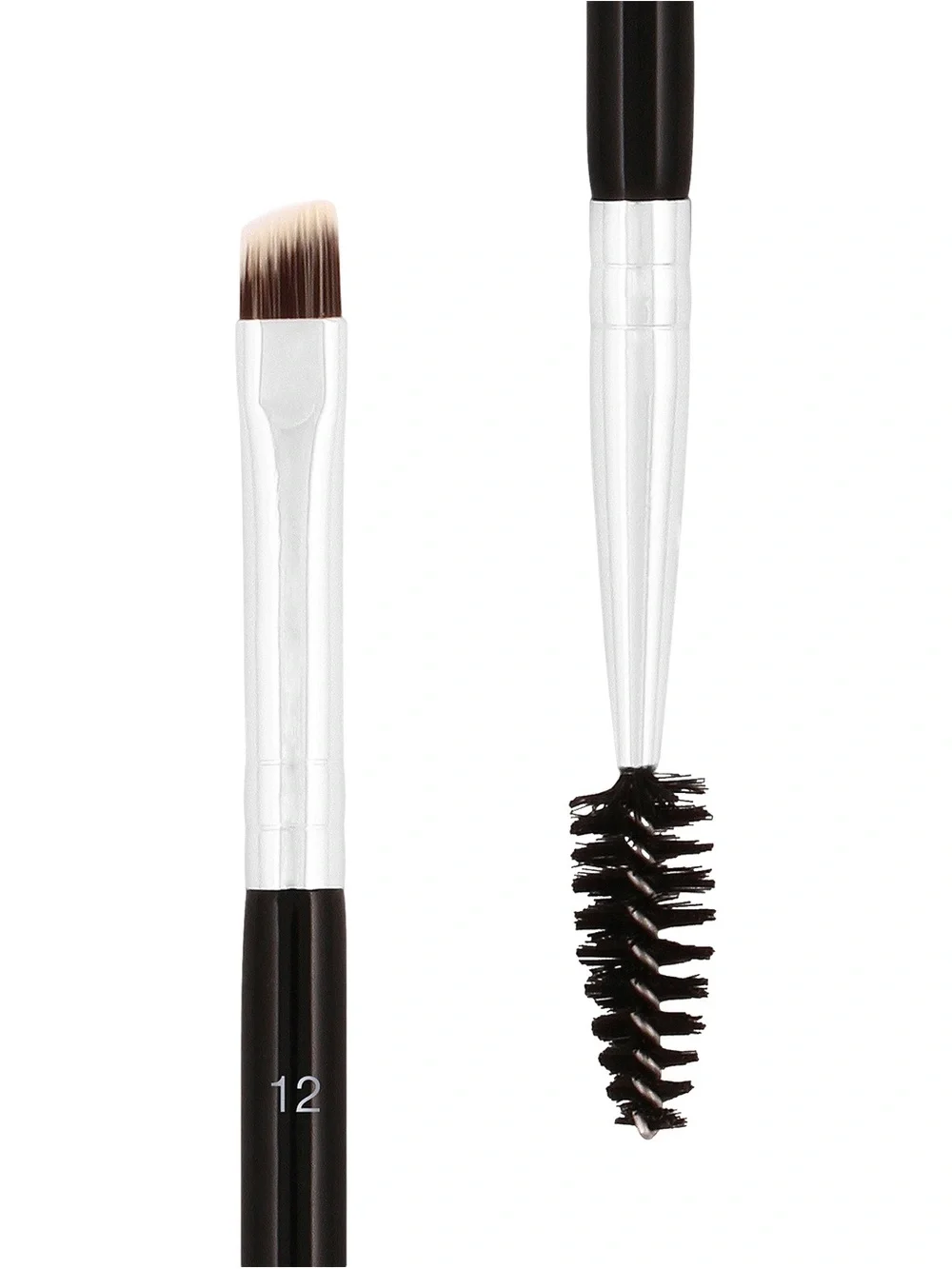 Anastasia Dual-Ended Firm Angled Eyebrow Brush #12